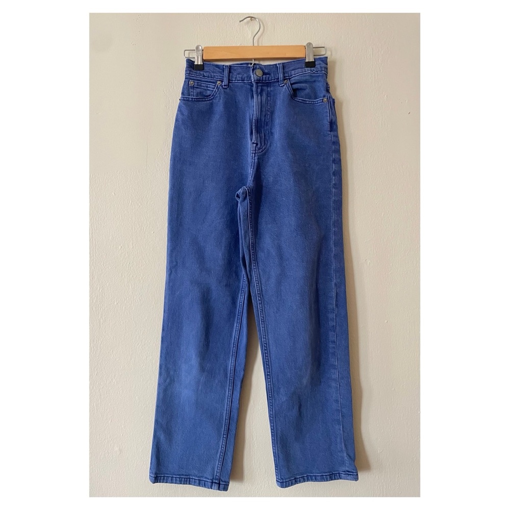*SOLD* Everlane Jeans Size 24” Straight The Way High Jean Regular Organic Cotton